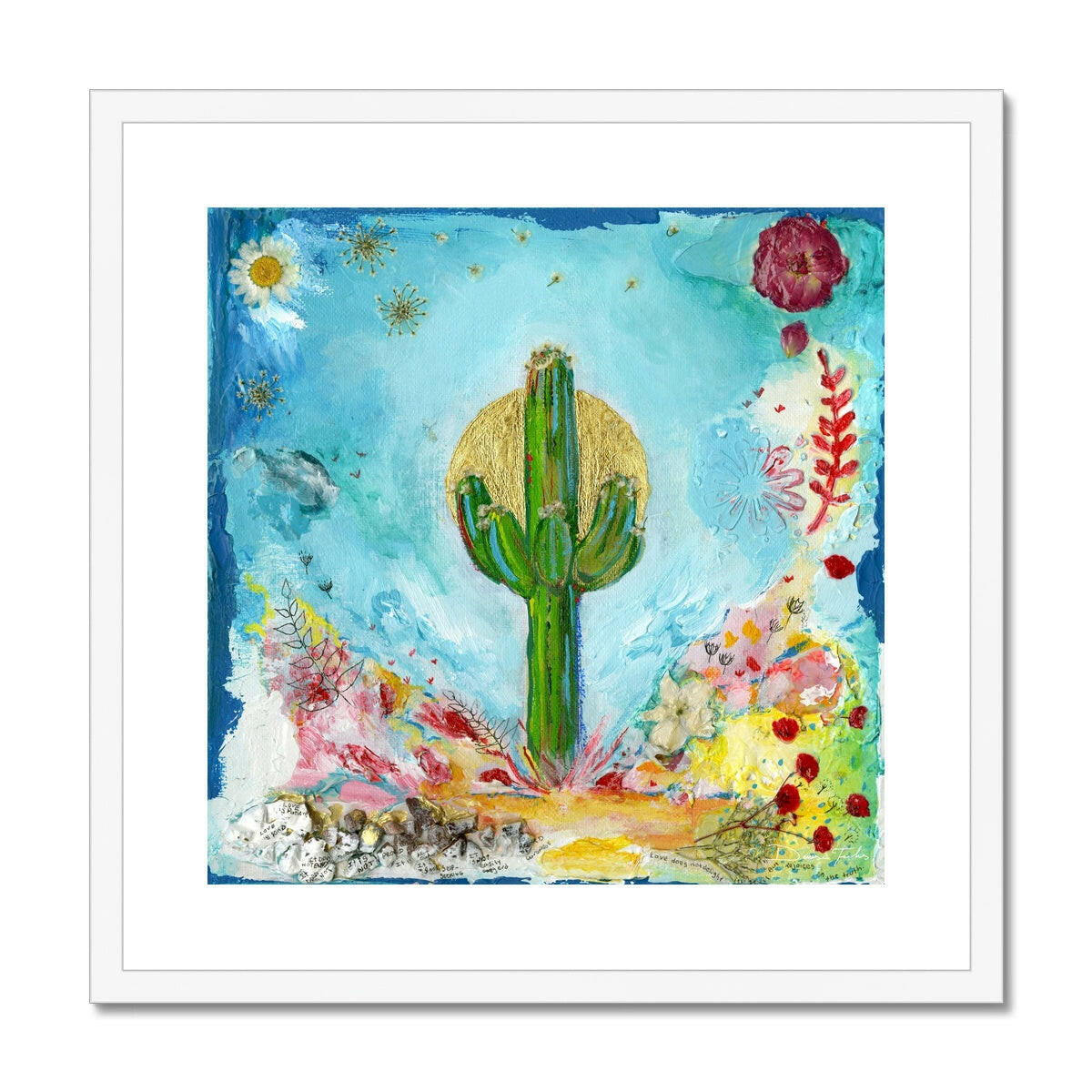 Desert Jubilee Framed & Mounted Print.