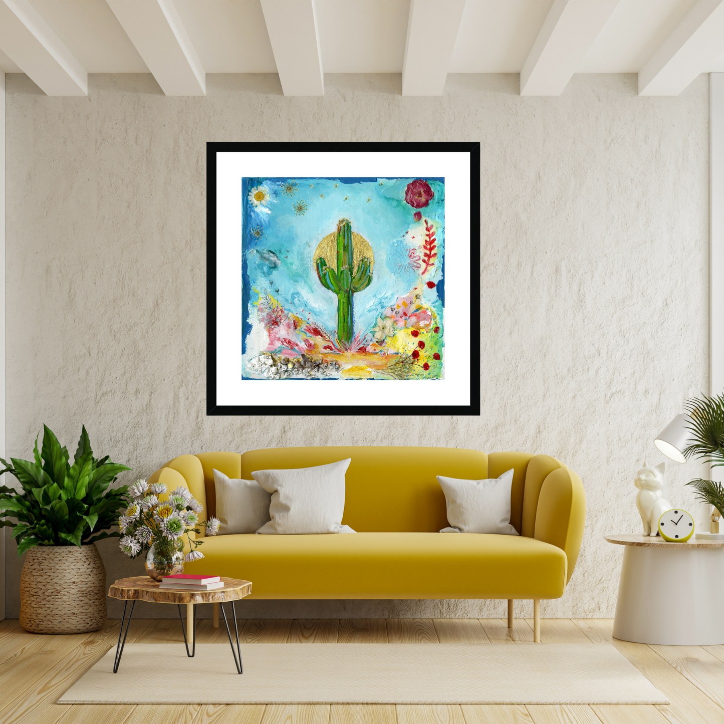Desert Jubilee Framed & Mounted Print.