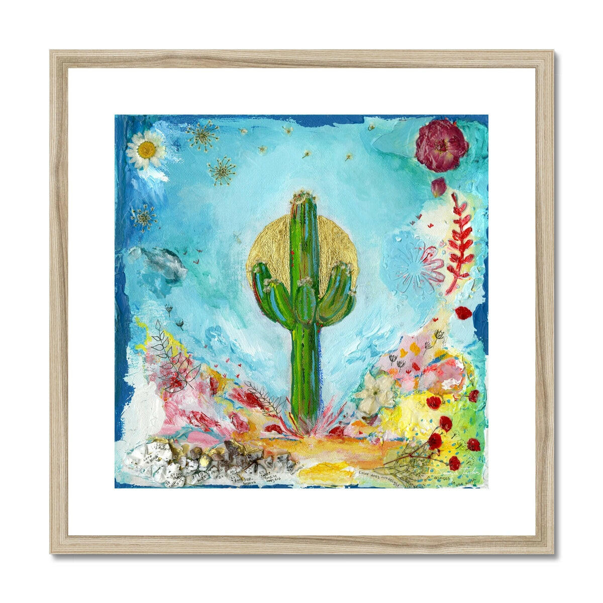 Desert Jubilee Framed & Mounted Print.