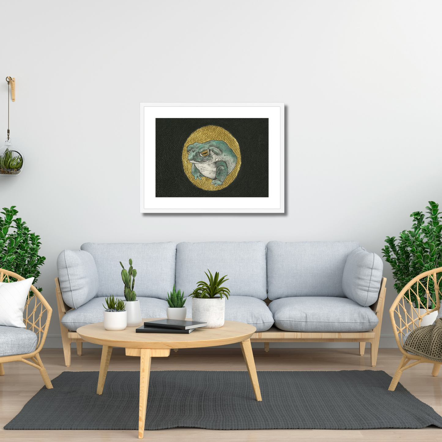 Sonoran Desert Toad Framed & Mounted Print.